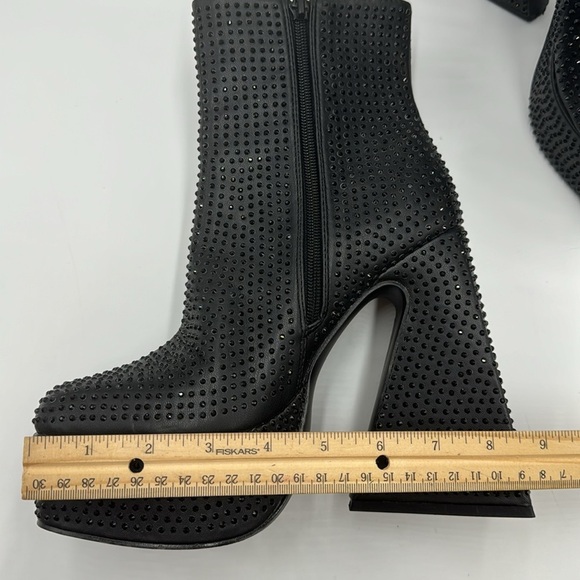 Public Desire Rhinestone Modular boots Approximate Size 8 1/2 - Picture 10 of 12